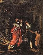 Adam  Elsheimer Die Verspottung der Ceres oil on canvas